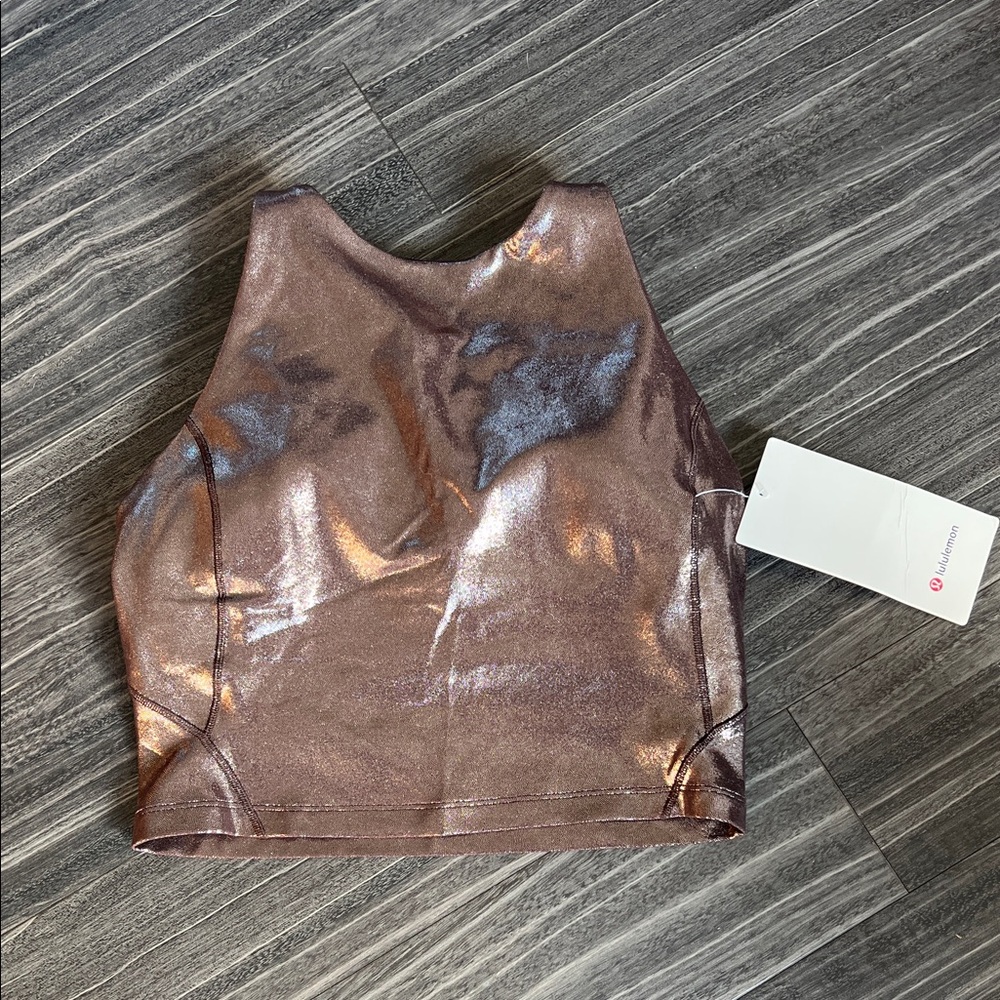 Lululemon Align High-Neck Tank in “Shine”